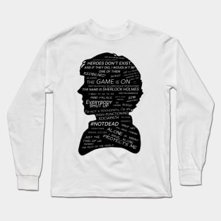 Sherlock Holmes · BBC tv show sherlock Long Sleeve T-Shirt